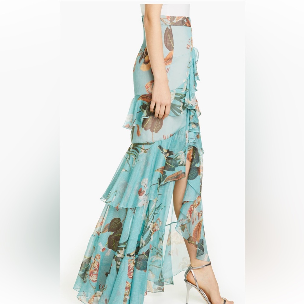 Patbo Carolina High Low Tiered Skirt